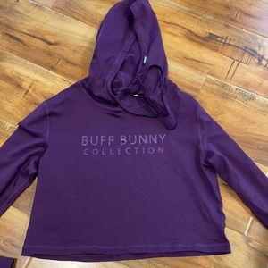 Buffbunny collection crop hoodie